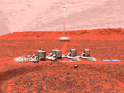 Sociedad de Marte para marcianos admirando a Mars